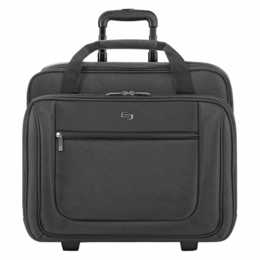 SOLO, Fits Laptop Up to 17 in, Polyester, Roller Laptop Case - 23L301 ...