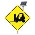 Flashing LED Forklift Crossing Signs
