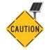 Flashing LED Caution Signs