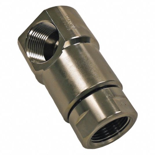 Reelcraft S600682 Swivel, 90 Deg, Steel, 1 in FNPT Inlet