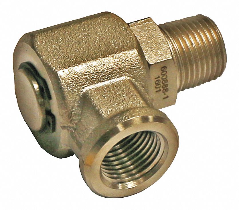 Swivel: 1/2 in FNPT, 1/2 in MNPT, For 30000/80000 Reel Series, 1, 000 psi Max Op Pressure