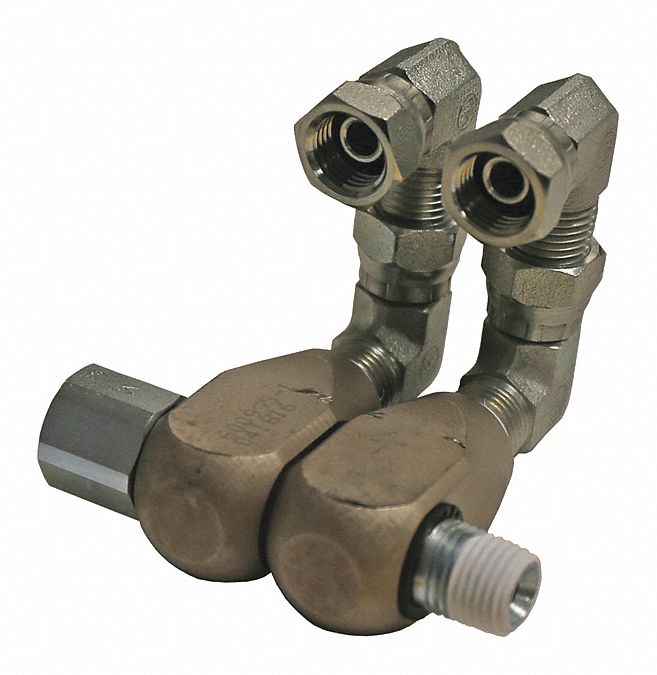 Swivel: 1/4 in FNPT, 1/4 in MNPT, For 5000/7000 Reel Series, 3, 000 psi Max Op Pressure