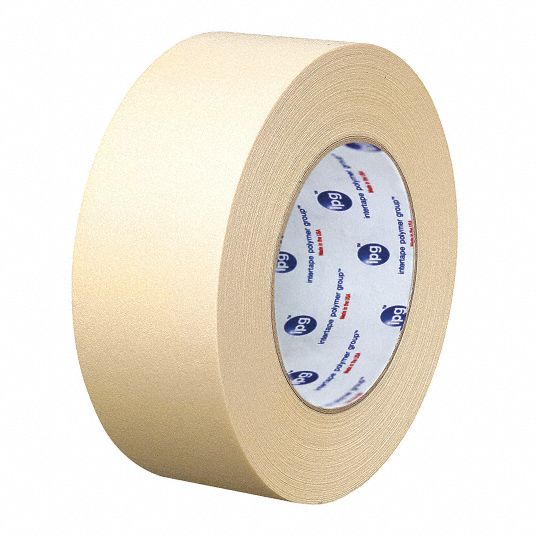 IPG Masking Tape: 1/2 in x 60 yd, 5 mil Tape Thick, Indoor Only, Rubber  Adhesive, IPG PG500, 72 PK