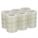 CARTON SEALING TAPE, 1.8 MIL THICK, 3 IN X 110 YD, 72 MM X 100 M, CLEAR, LIGHT DUTY, 24 PK