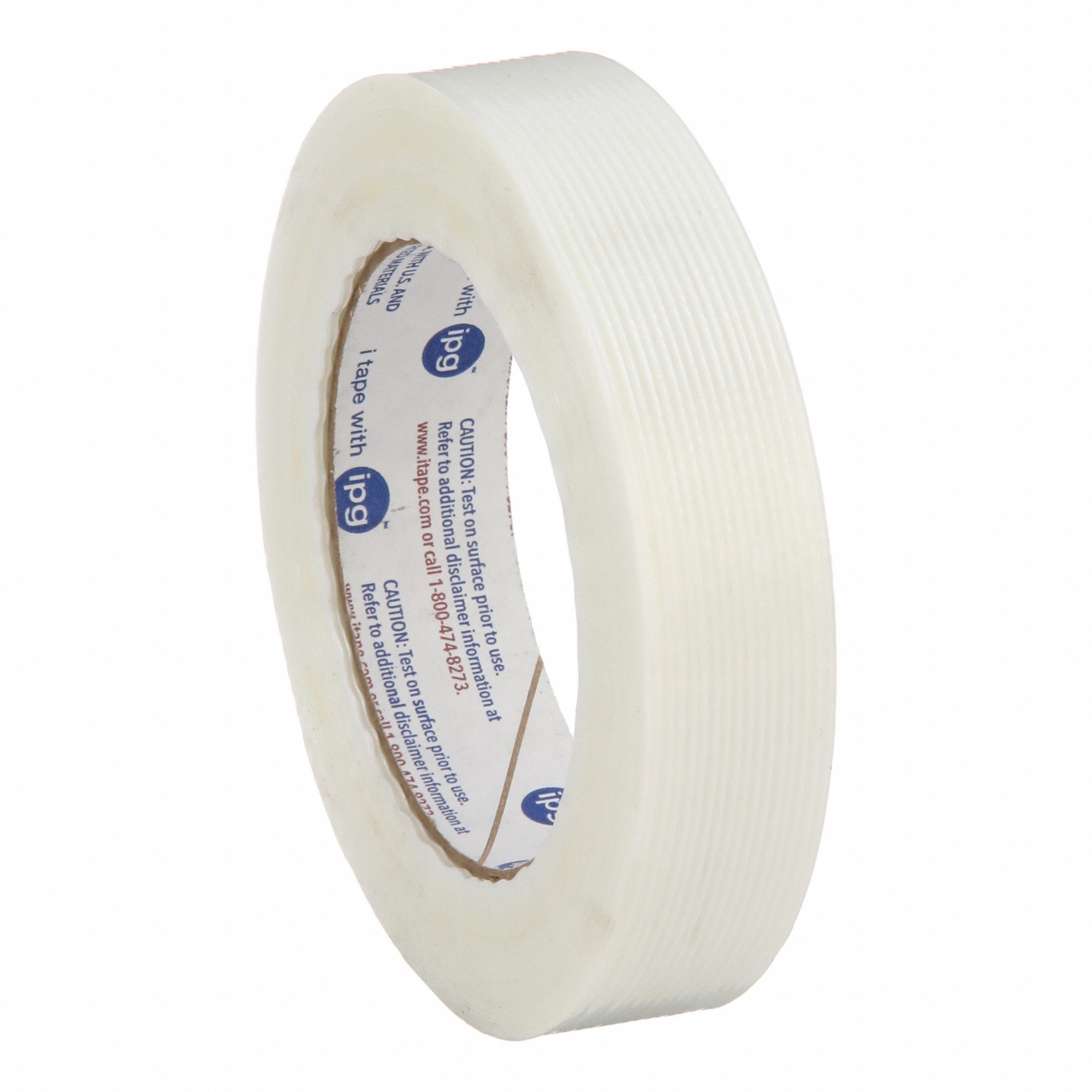 Strapping Tape: 4 mil Tape Thick, 15/16 in x 179 13/16 ft, Clear, 36 PK