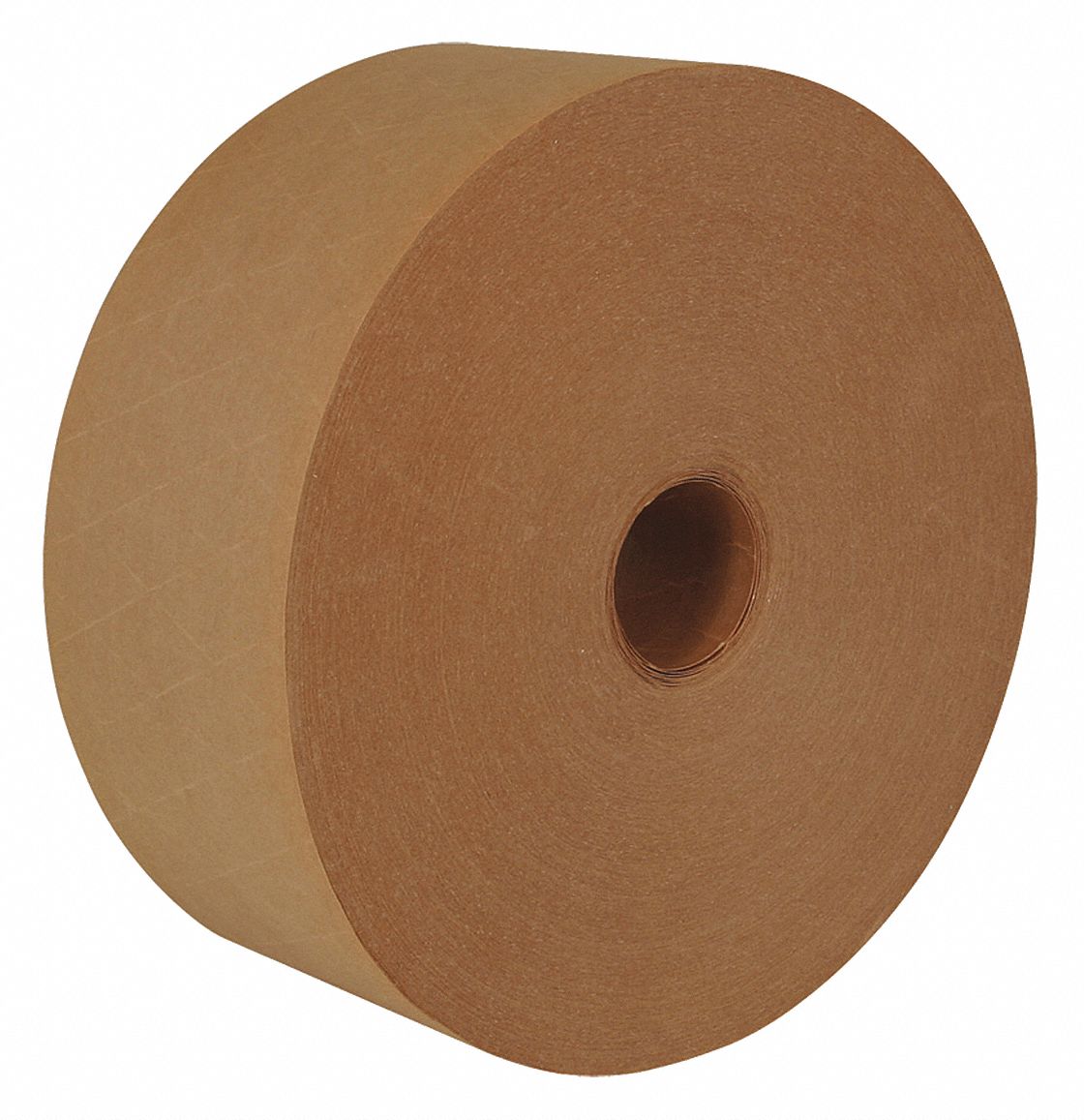 Water-Activated Packaging Tape: 3 in x 375 ft, 76.2 mm x 114.3 m, 6.5 mil Tape Thick, 8 PK
