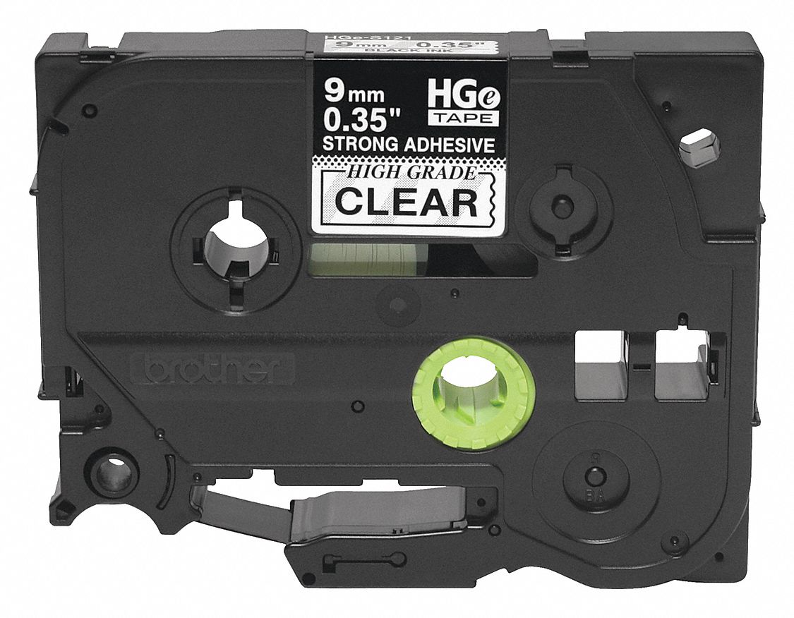 BROTHER Label Tape Cartridge, Label Type Indoor/Outdoor, PK 5 23M313