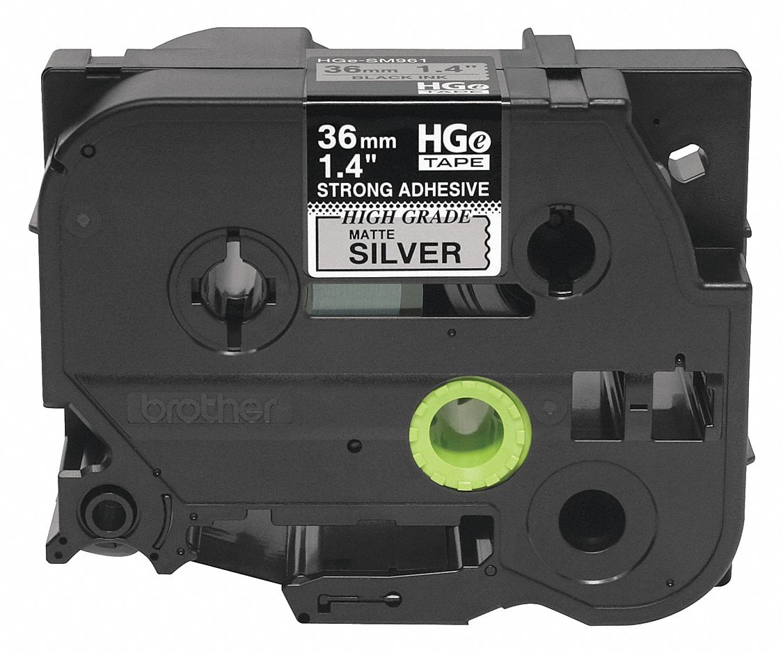 BROTHER Label Tape Cartridge, Label Type Indoor/Outdoor, PK 5 23M330