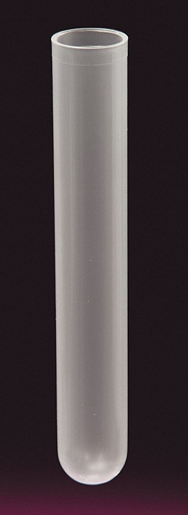 Test Tube, 12 mm Dia, 75 mm H, PK2000