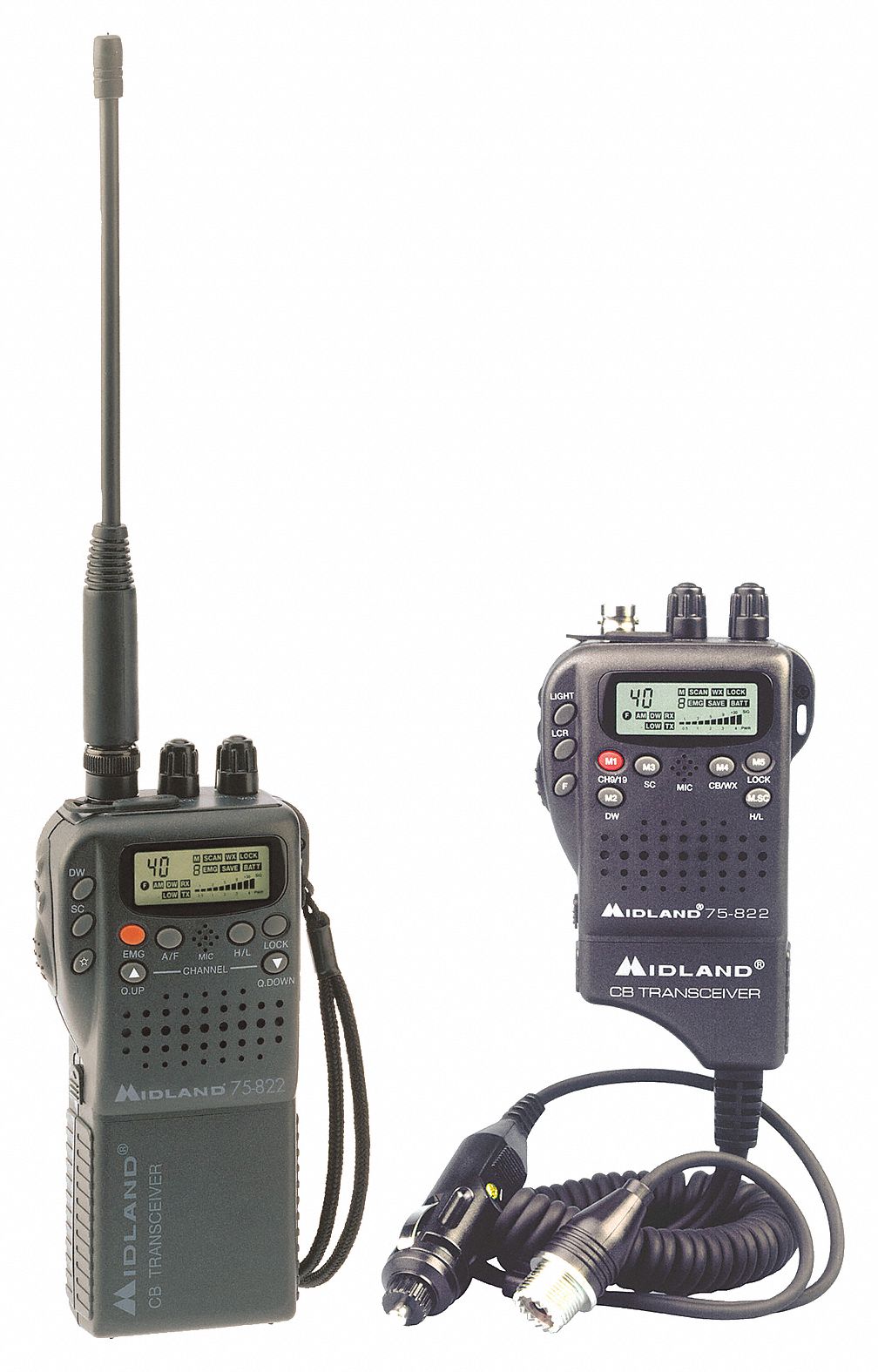 Handheld, 26 to 27 MHz, Mobile CB Radio - 23M607