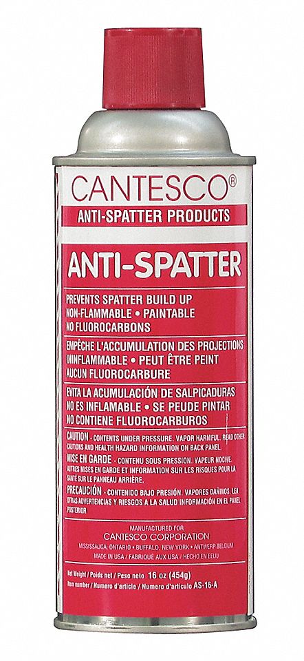 ANTI-SPATTER SPRAY,AMBER/WHITE
