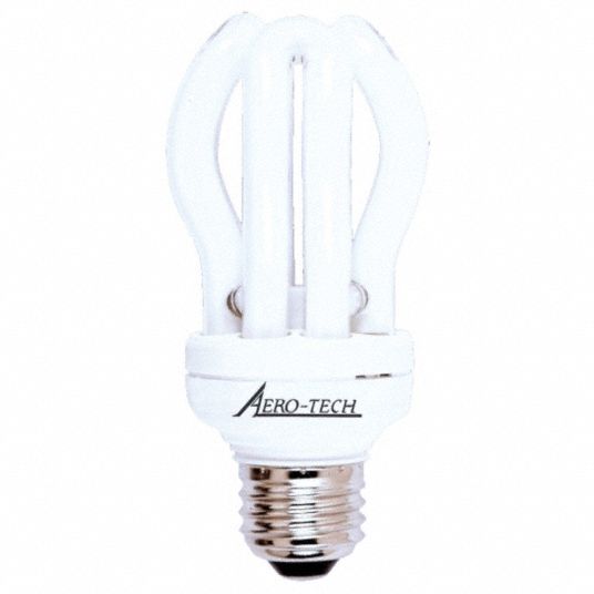 AEROTECH, Medium Screw (E26), Fluorescent, Compact Fluorescent Bulb