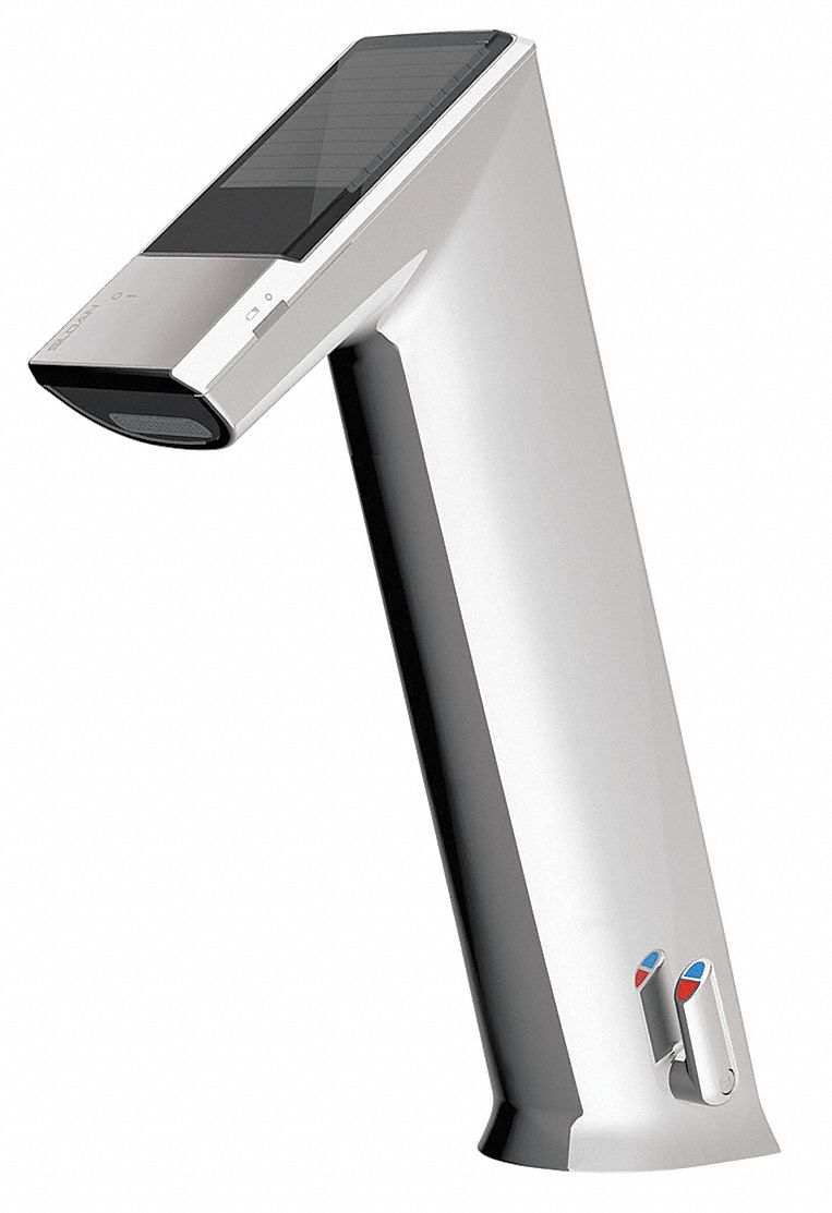 Angled Straight Chrome Sloan BASYS