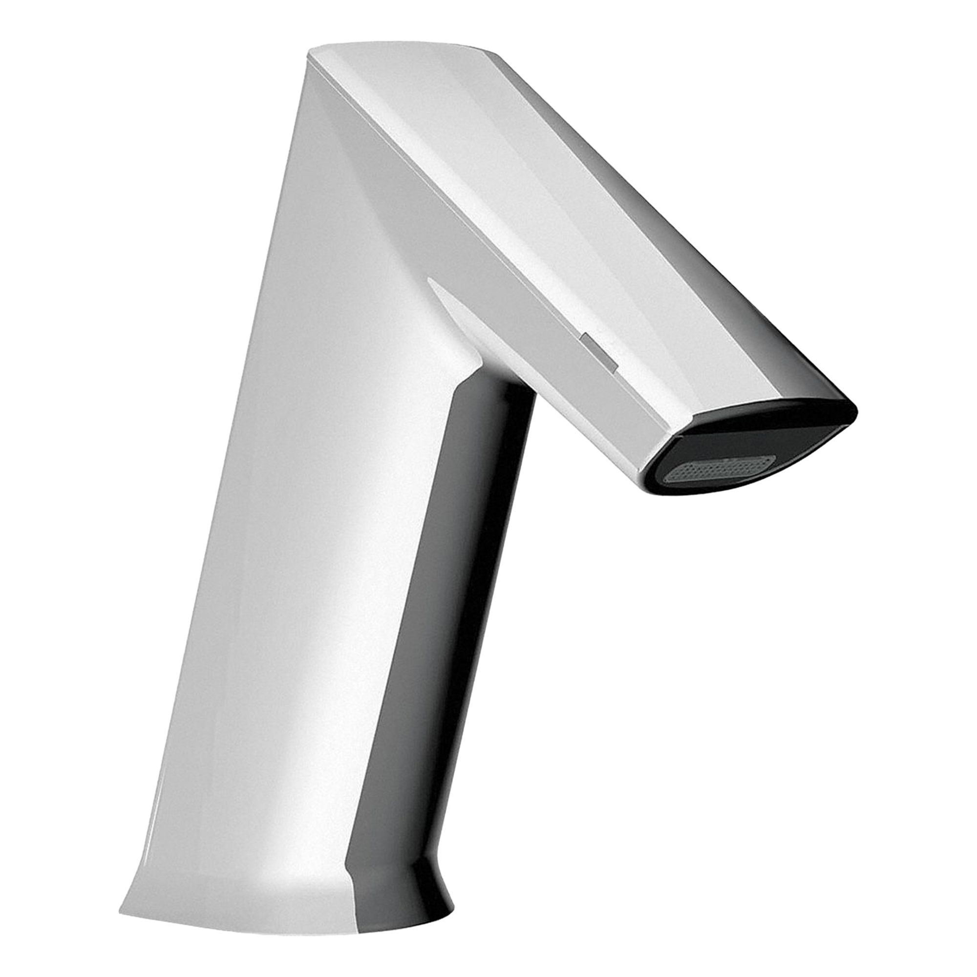 Bathroom Sensor Faucet: BASYS, Cast Zinc, Chrome Finish, Single-Post, Battery, Laminar