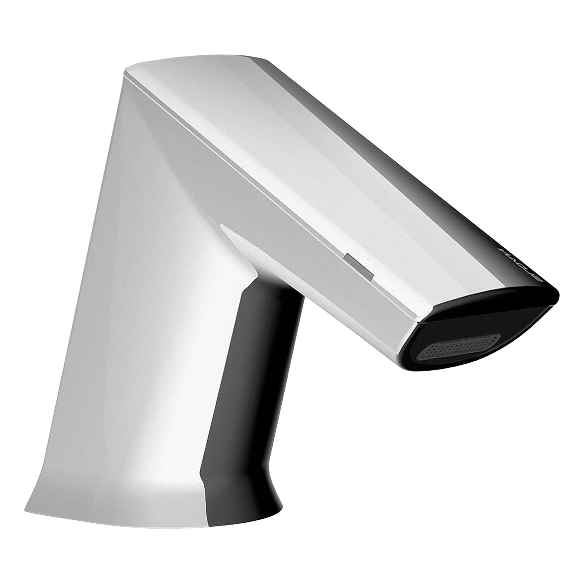 Bathroom Sensor Faucet: BASYS, Cast Zinc, Chrome Finish, Single-Post, Battery, Back-Check Tee