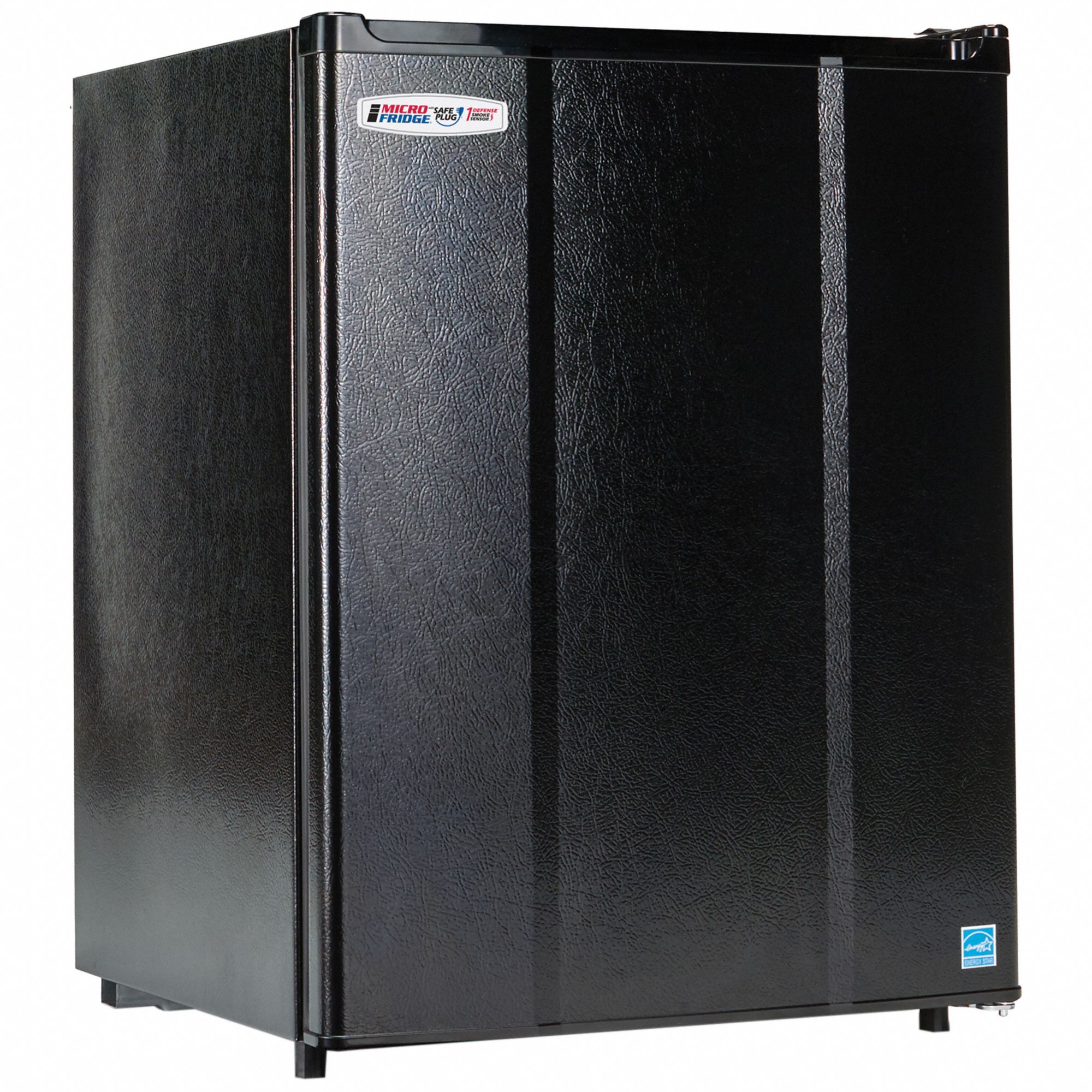 Mini Refrigerator: Black, 2.3 cu ft Total Capacity, 2 Shelves, Energy Star Certified
