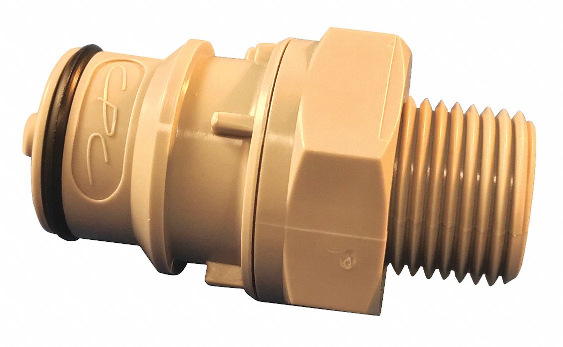 COUPLEUR,POLYPROPYLENE,POUSSEZ,A VALVE