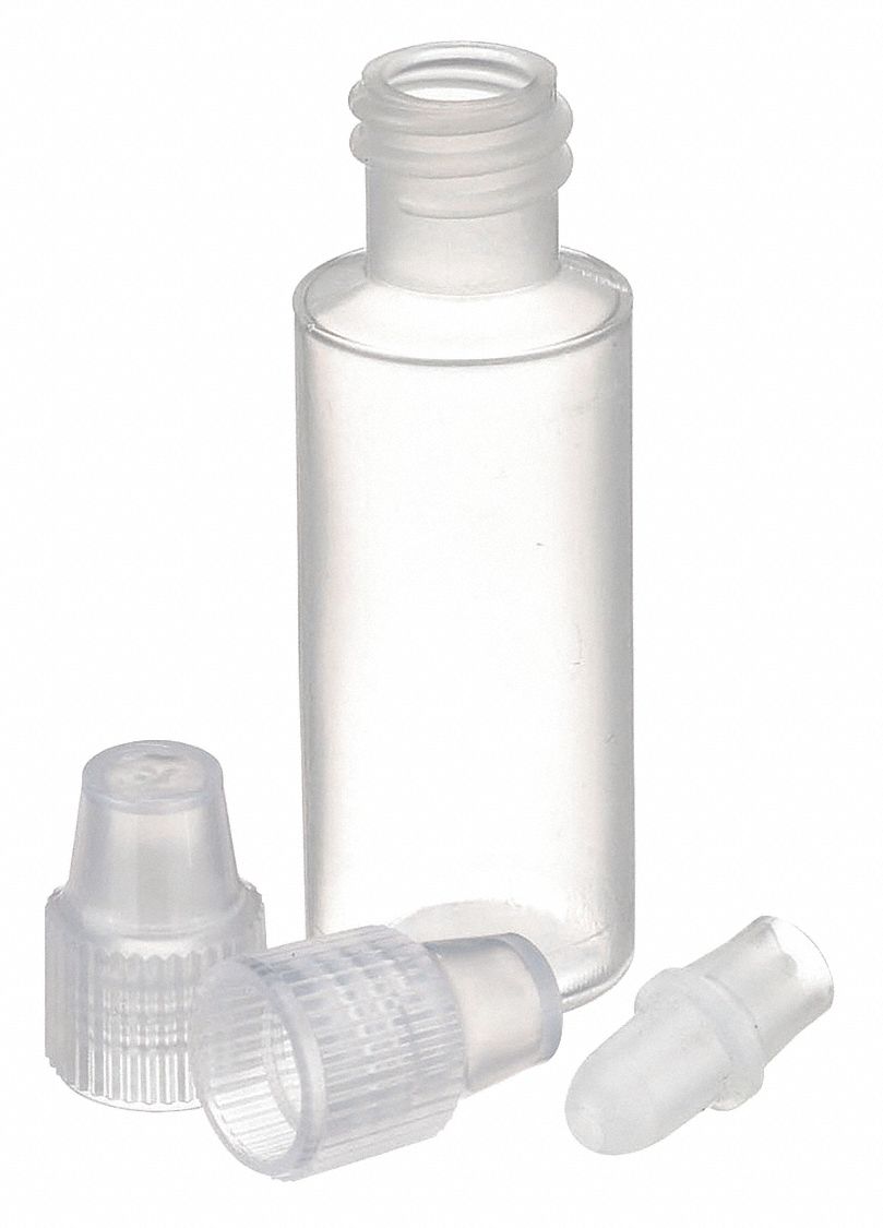 Dropper Bottle, 49 mm H, 14 mm Dia, PK144