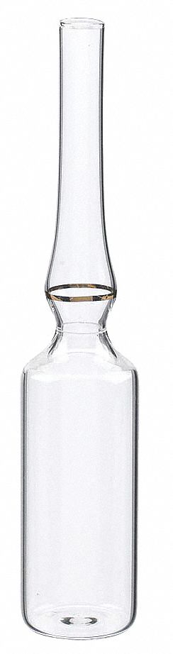 Clear Ampule, 5 mL, 16 mm Dia, 0, PK144