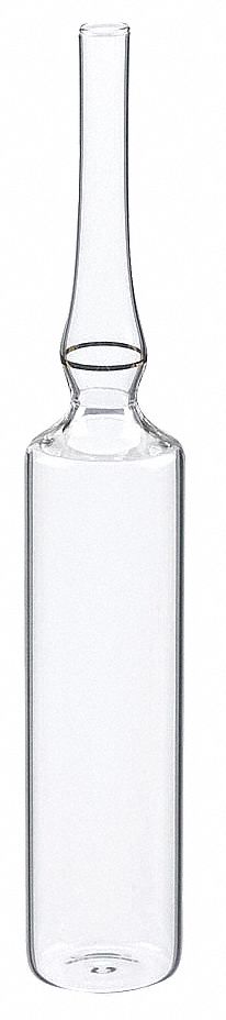 Clear Ampule, 20 mL, 22 mm Dia, 0, PK144