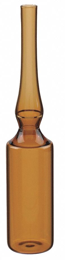 Amber Ampule, 5 mL, 16.5 mm Dia, 0, PK144