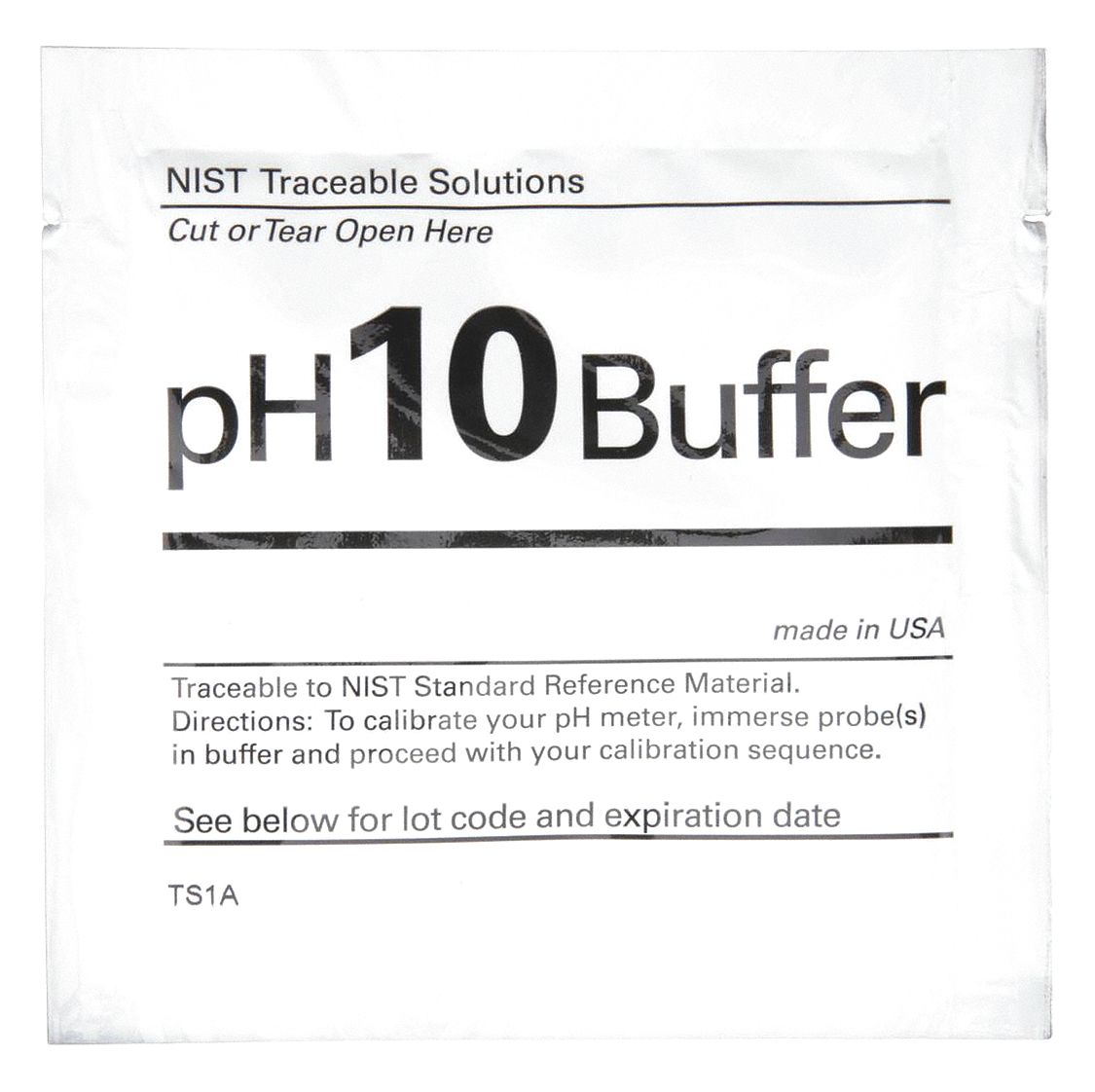 THERMO SCIENTIFIC, pH, 10 pH, Buffer Solution 9JZJ0911025WA Grainger