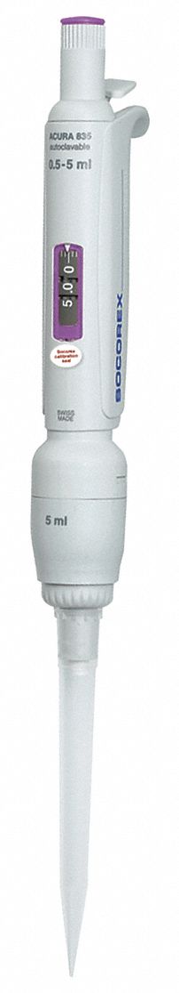 Pipetter 835, 0.5 to 5mL
