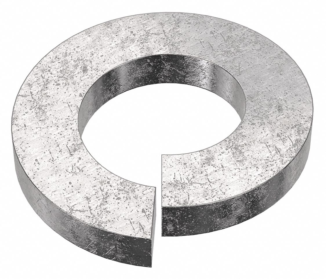 RONDELLE RESSORT,P/VIS ⅜PO,FENDUE,AI,BRUT,18-8,50PQ