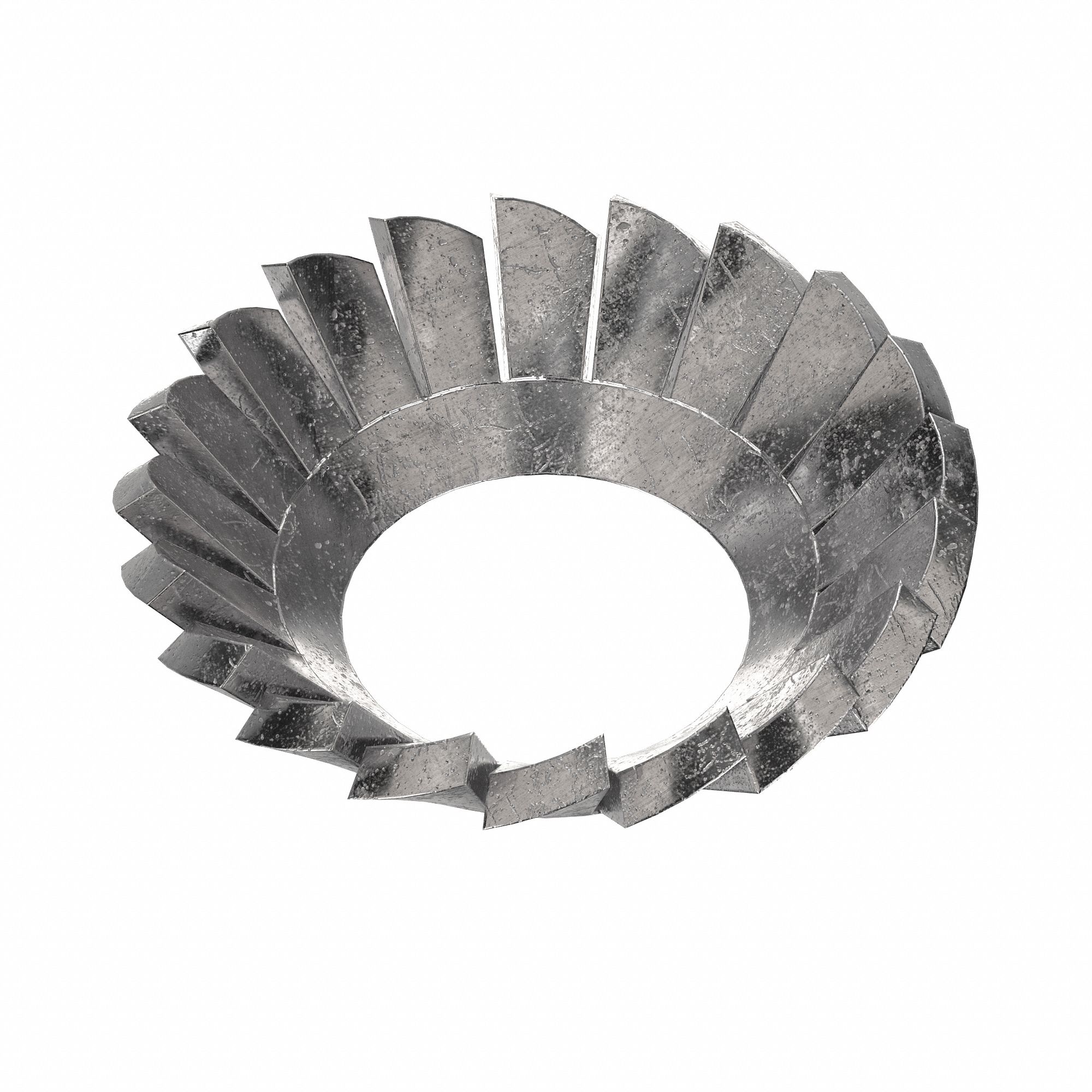 Countersunk Lock Washer: 410, Stainless Steel, #6 Screw Sz, 5/32 in Max. Inside Dia, 410, 50 PK