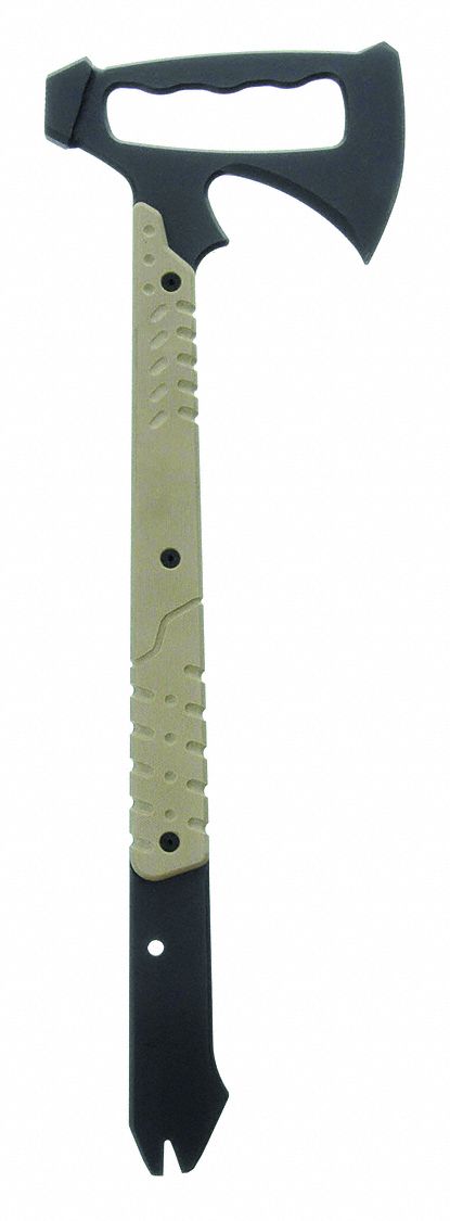 Hatchet: 19 1/2 in Overall Lg, 4 in Cutting Edge Lg, 1.8 lb Head Wt, Steel, Multi-Component