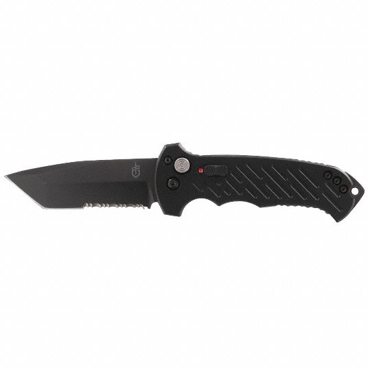 GERBER, 3 3/4 in Blade Lg, 5 in Closed Lg, Tactical Folding Knife ...