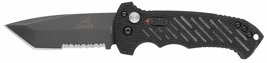 Automatic Knife, Serrated,