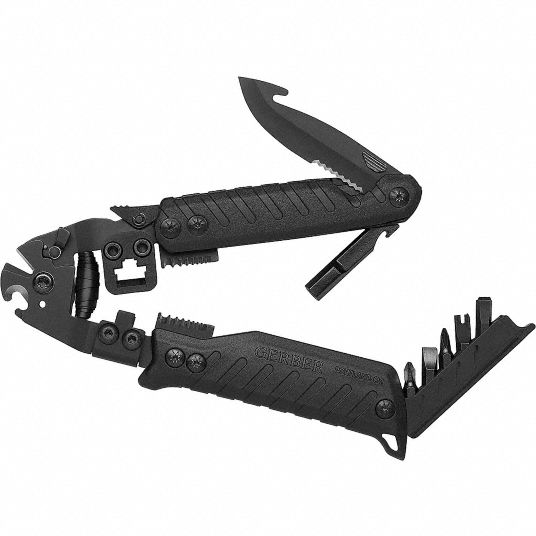 GERBER, MultiTool Plier, 7 Tools, MultiTool 23NK5030000397 Grainger