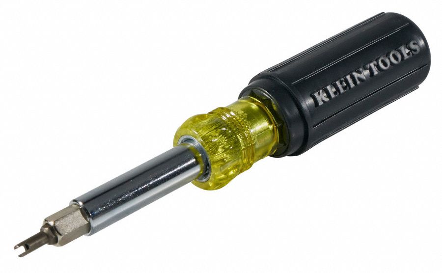 KLEIN TOOLS MultiBit Screwdriver, NumBits 3 23NN7232527 Grainger