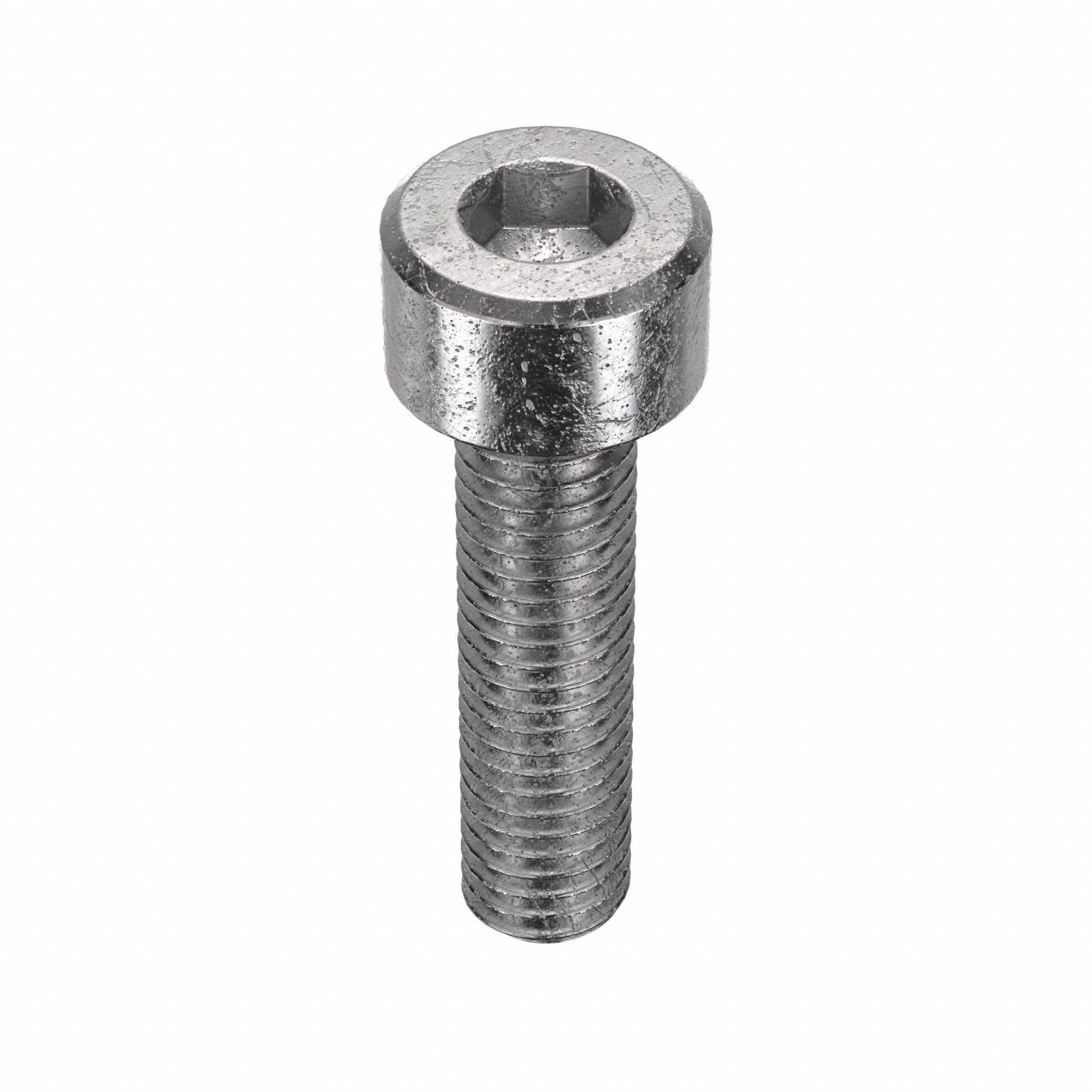 Socket Head Cap Screw: M5x0.80 Thread Size, 20 mm Lg, Std, Plain, Stainless Steel, 18-8, 50 PK
