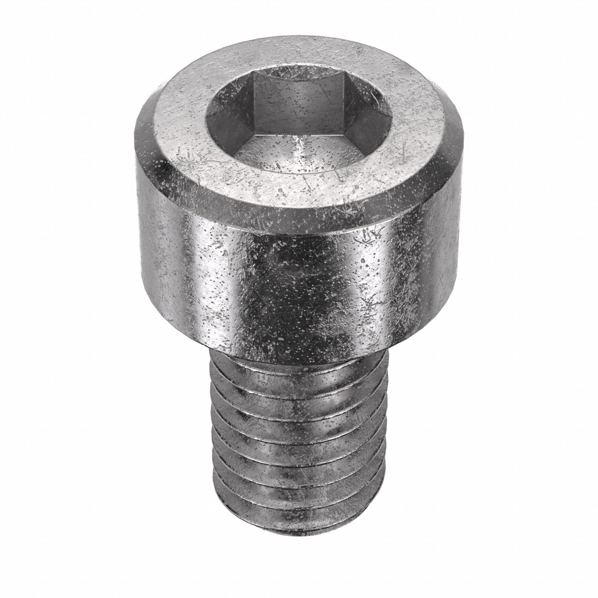 Socket Head Cap Screw: M6x1.00 Thread Size, 10 mm Lg, Std, Plain, Stainless Steel, 18-8, 50 PK
