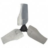 Dayton 8" CW Facing Discharge Propeller White Number of Blades 5-5JLP9 for sale online 