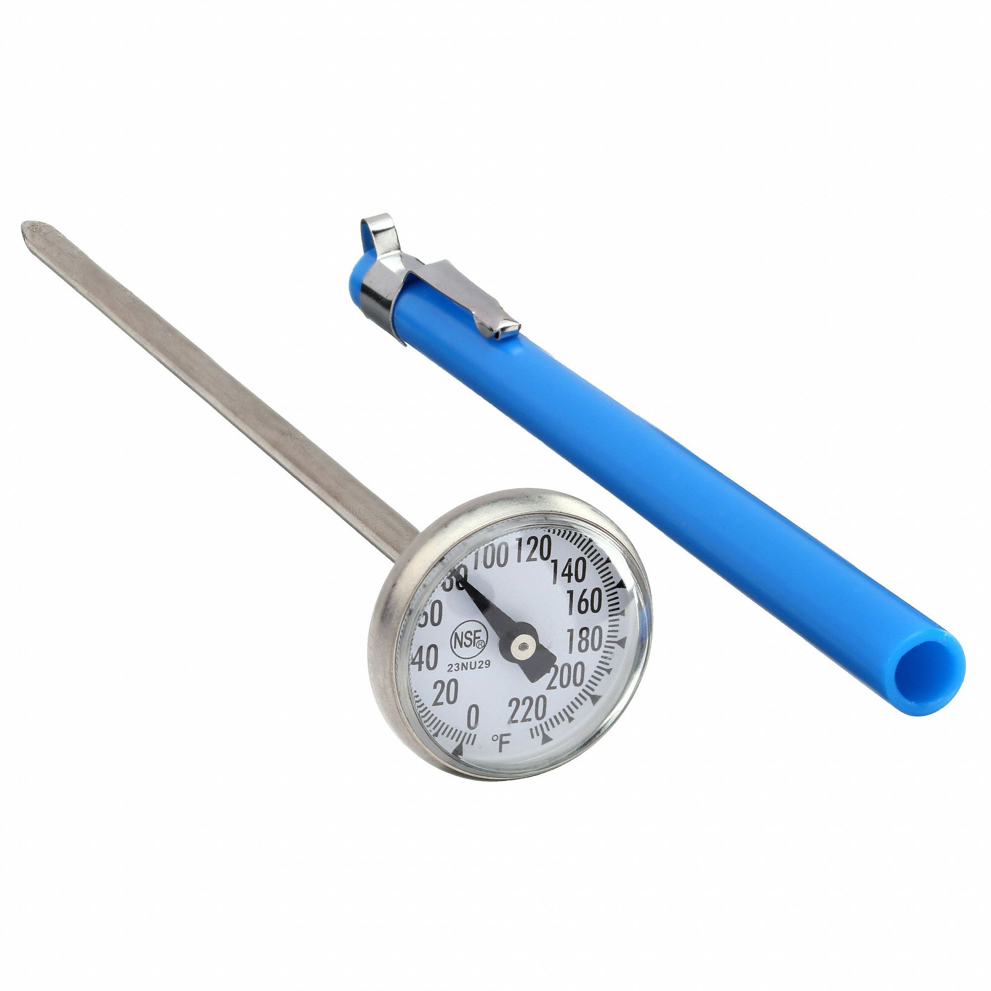 GRAINGER APPROVED Item Dial Pocket Thermometer, Temp. Range (F) 0 to