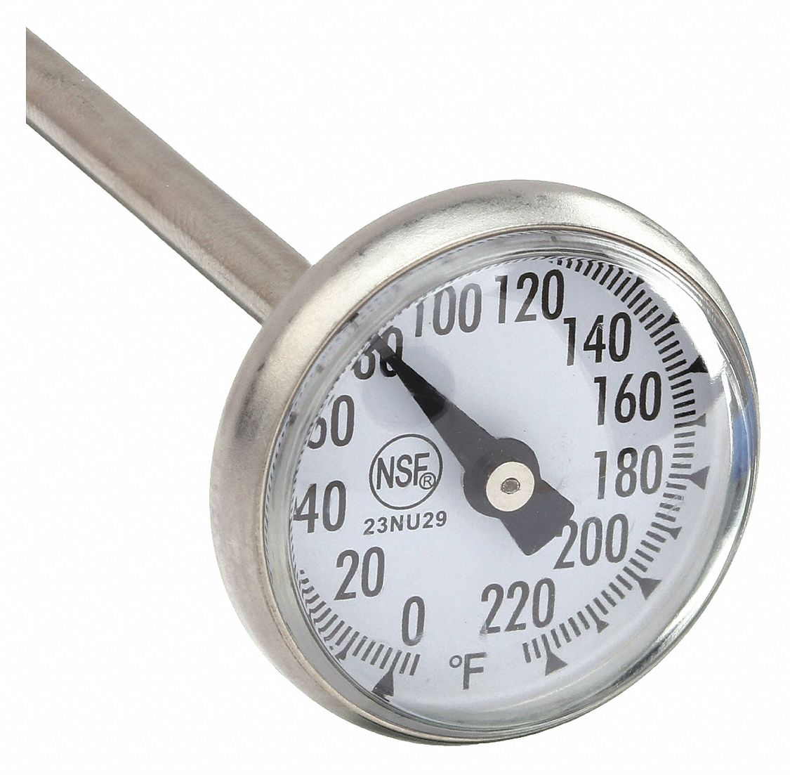 THERMOMETER POCKET DIG,0 TO 220 F