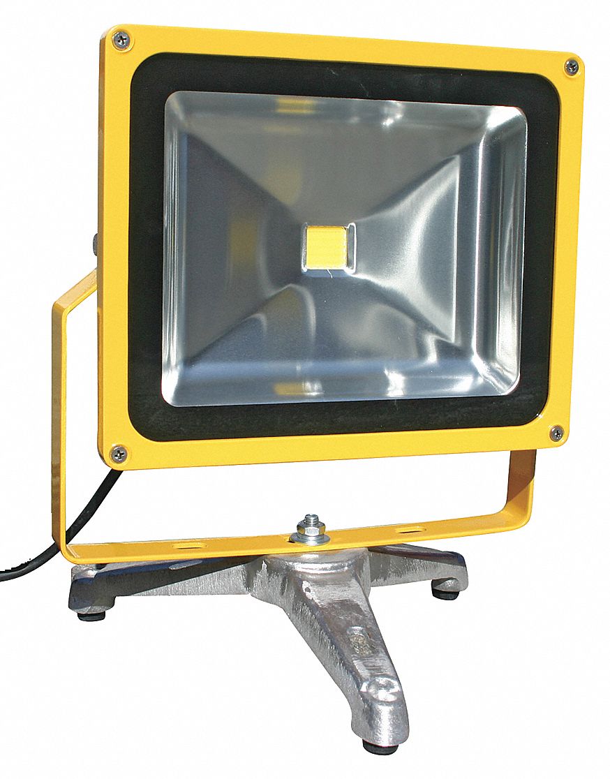 FLOODLIGHT, WITH FLOOR STAND, LED, 40 WATTS