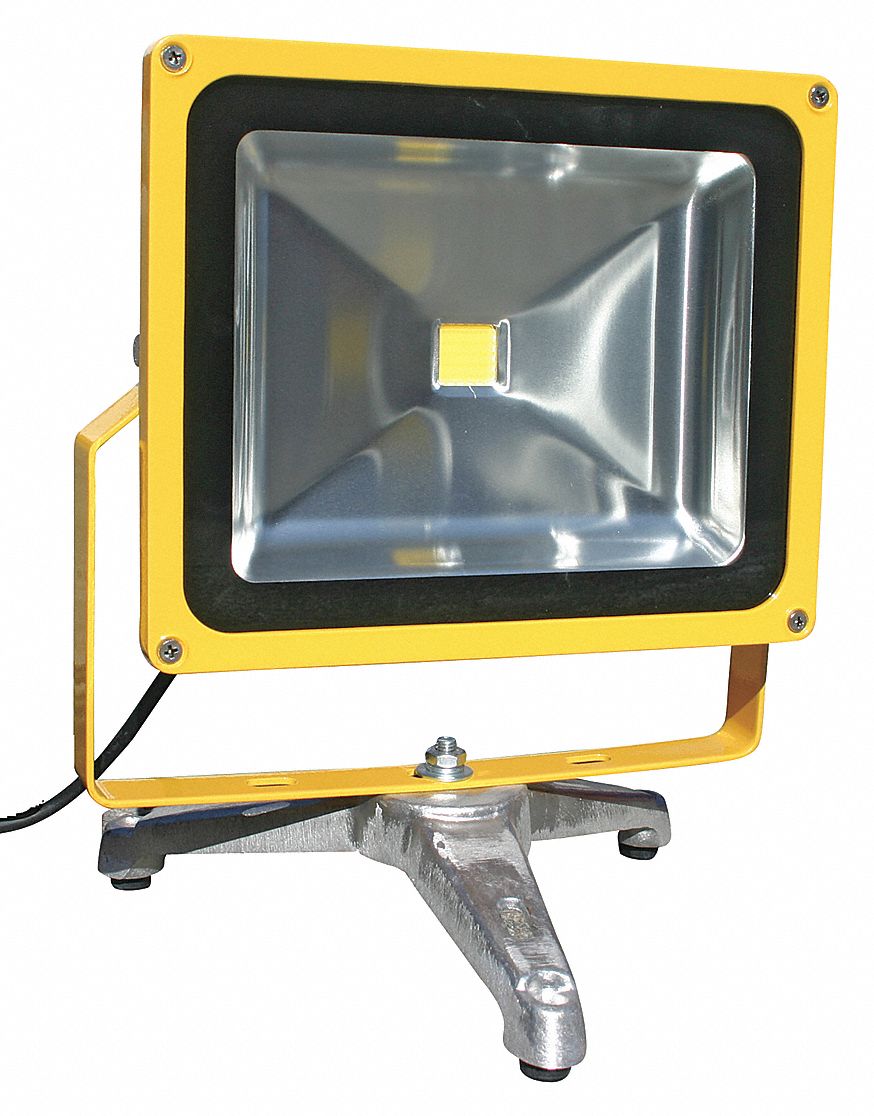 FLOODLIGHT, WITH FLOOR STAND, LED, 50 WATTS