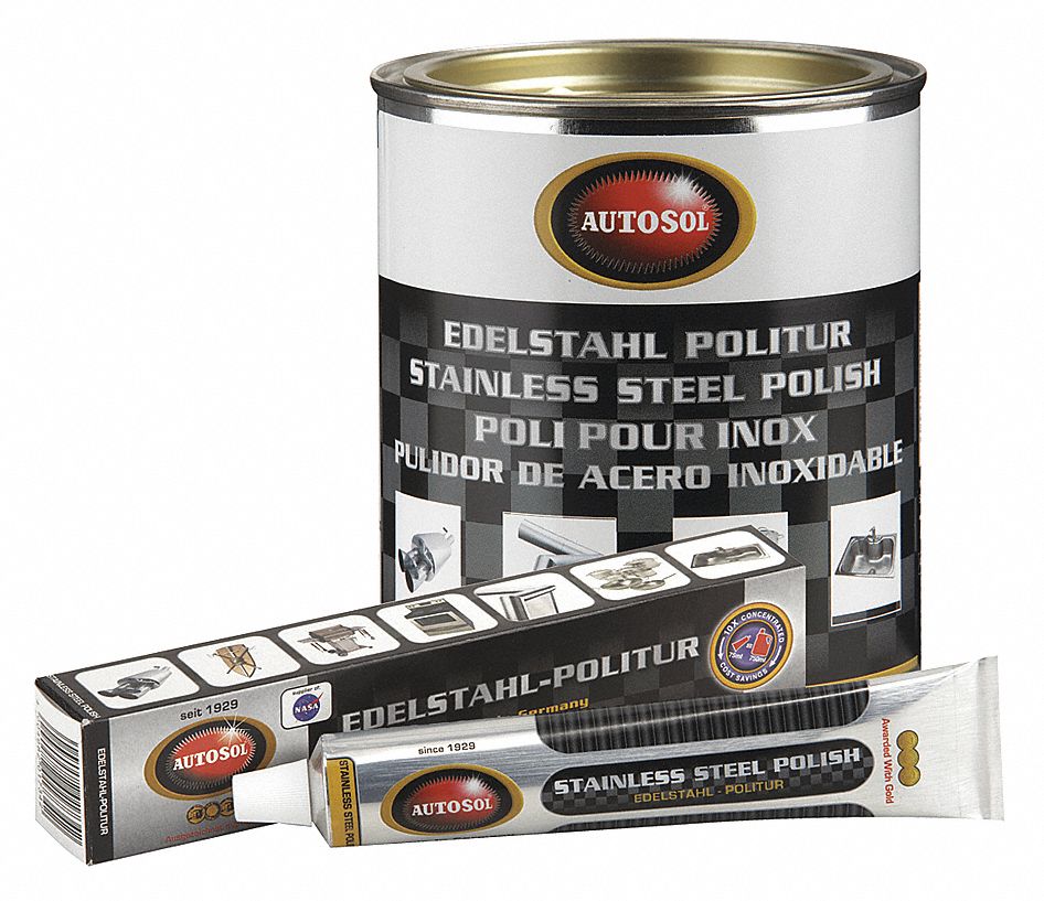 Pâte à polir AUTOSOL pour inox - tube - 75ml - UC04023 