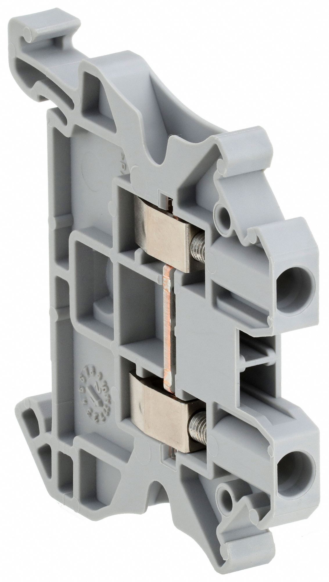 SCHNEIDER ELECTRIC Terminal Block: Screw Clamp, 20 A Current, Pass ...