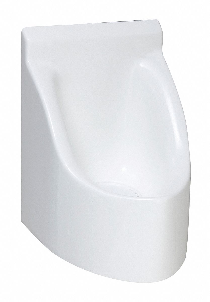 WATERLESS URINAL: WATERLESS DEL CASA, 0 GPF, HIGH PERFORMANCE COMPOSITE/FIBREGLASS