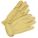 LEATHER GLOVES, L (9), PREMIUM DEERSKIN, FULL FINGER, SHIRRED SLIP-ON CUFF