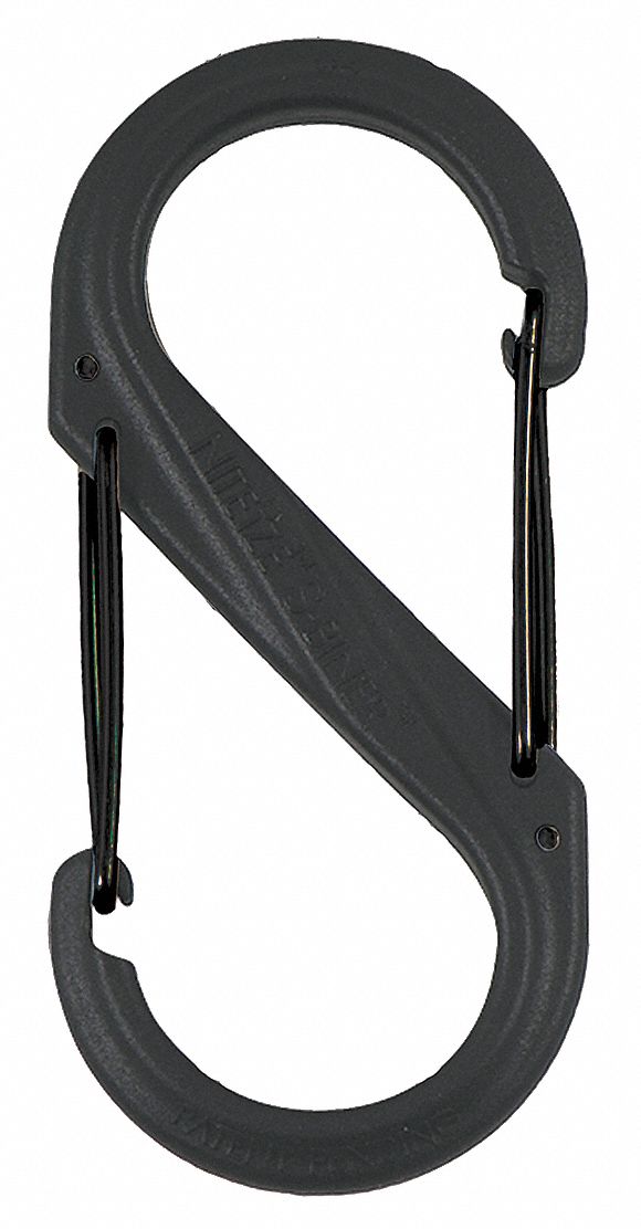 Carabiner,19/53 In.,Glass Filled Nylon PK 6 SBP60301BG eBay