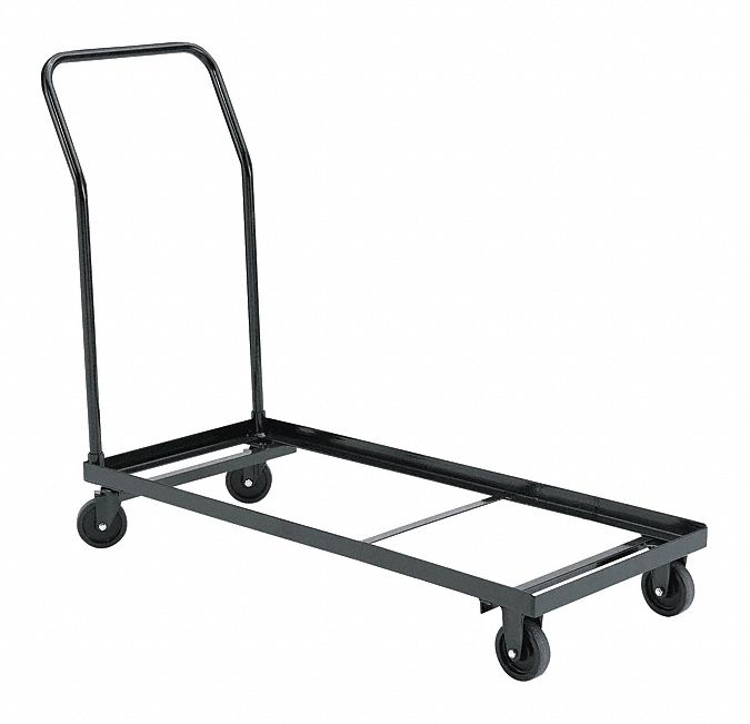 FOLDING CHAIR CART,46-1/2X19X39,24 CHAIR