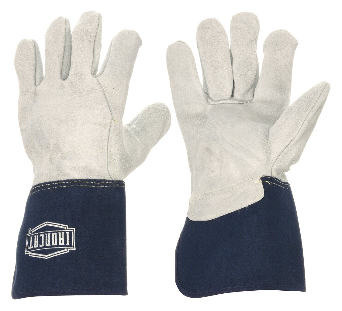 Lthr Palm Gloves,