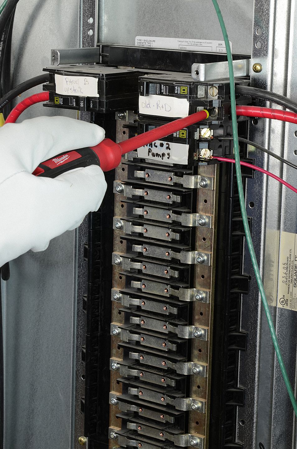 MILWAUKEE Tether Ready Insulated Screwdriver Set, ECX, Phillips