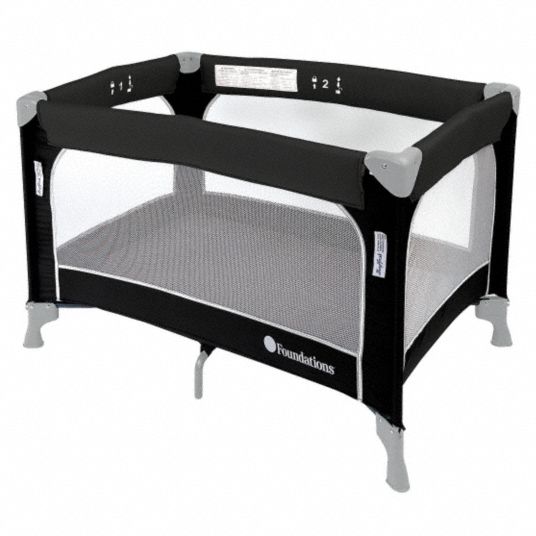 Crib with mesh sides sale